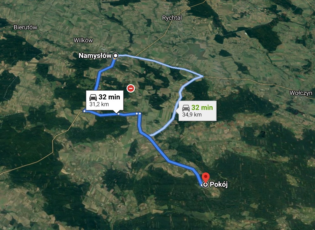 DZIAŁKA W MIEJSCOWOŚCI POKÓJ 12,89a