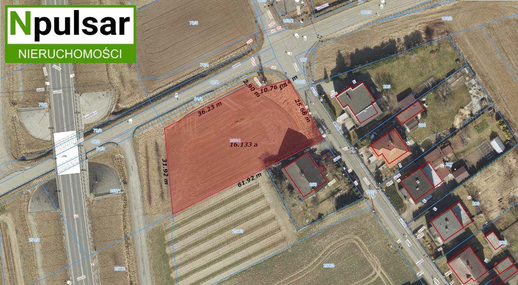 Działka na sprzedaż 1670 m2 Opole - Wróblin Działki Działka na sprzedaż 1670 m2 Opole - Wróblin