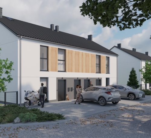 Zielone Ogrody – komfortowe mieszkanie z ogródkiem | Gwoździce k. Krapkowic