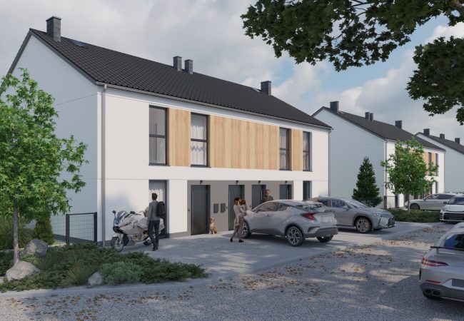Zielone Ogrody – komfortowe mieszkanie z ogródkiem | Gwoździce k. Krapkowic