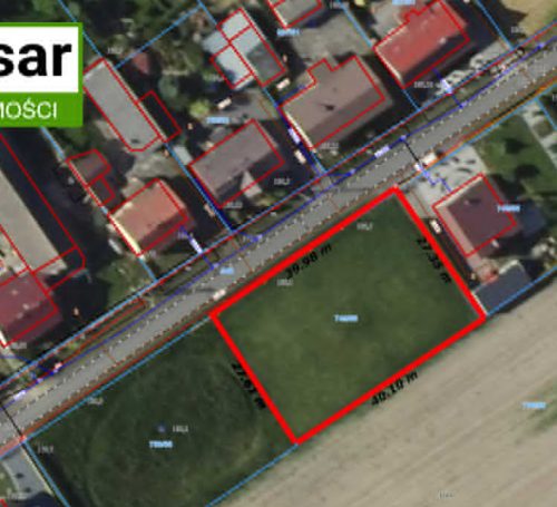 Działka na sprzedaż | 1096 m2 | Jełowa