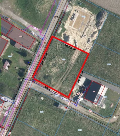 Działka budowlana, Opole – Czarnowąsy, ul. Podleśna