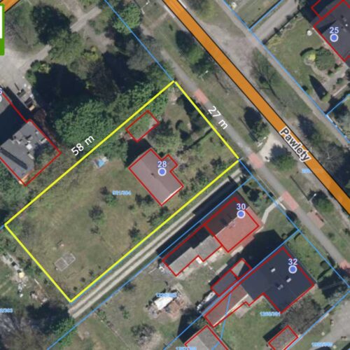 Działka na sprzedaż | zabudowana | 1550 m2 | Suchy Bór